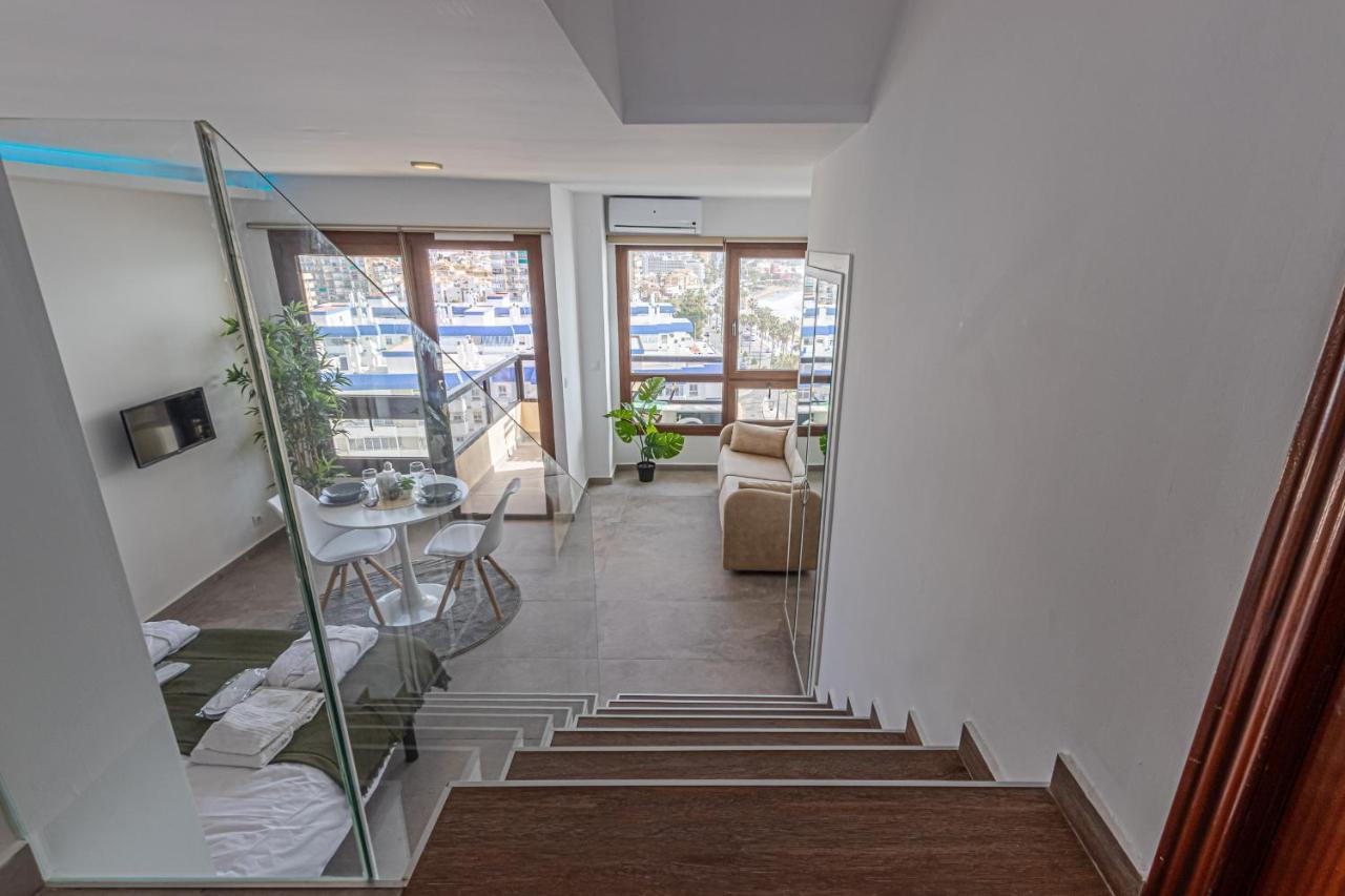 Beachfront With Spectacular Views And Swimming Pool 贝纳尔马德纳 外观 照片